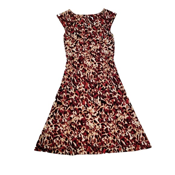 212 Collection Dress Womens XS Knot Front Sleeveless Knee Length Multicolor - Picture 3 of 11